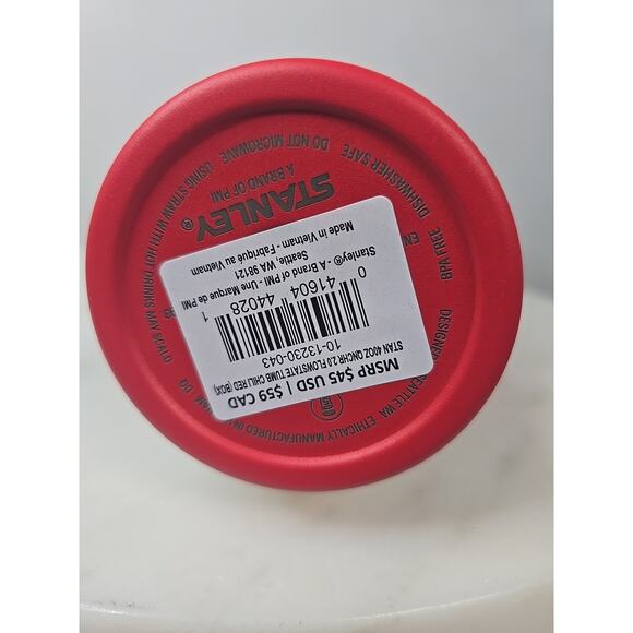 STANLEY Quencher H2.0 Tumbler with Handle and Straw 40 oz Flowstate Chili Red - Picture 13 of 13